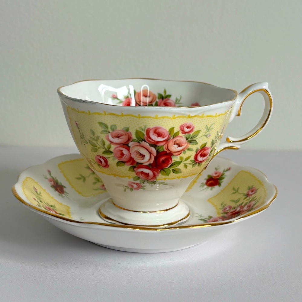Royal Albert Floral Teacup and Saucer Set